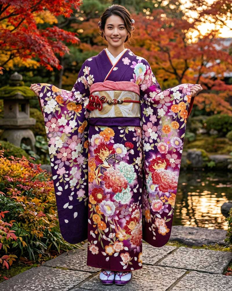 レンタル振袖 – 紫06