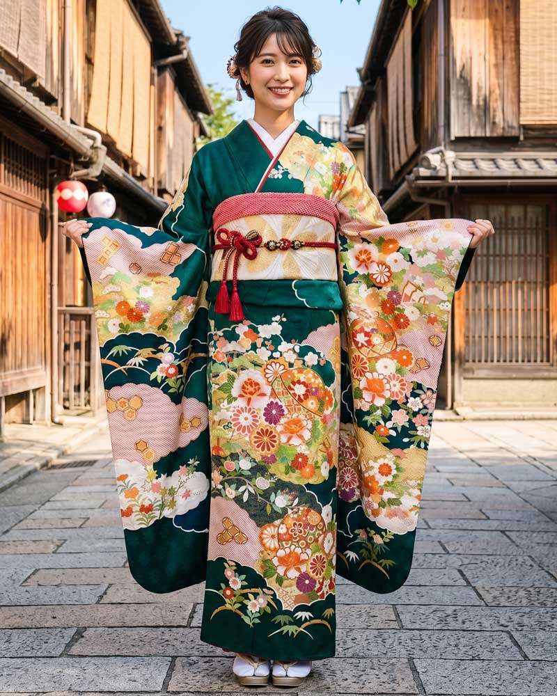 レンタル振袖 – 緑07