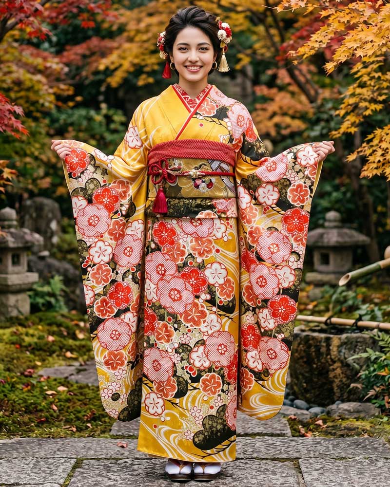 レンタル振袖 – 黄06