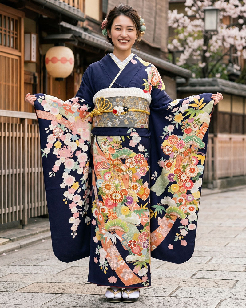 レンタル振袖 – 紫02