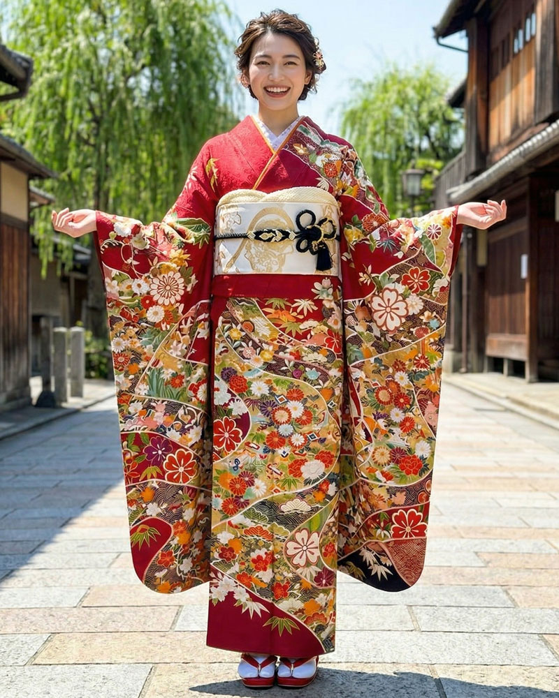 レンタル振袖 – 赤11